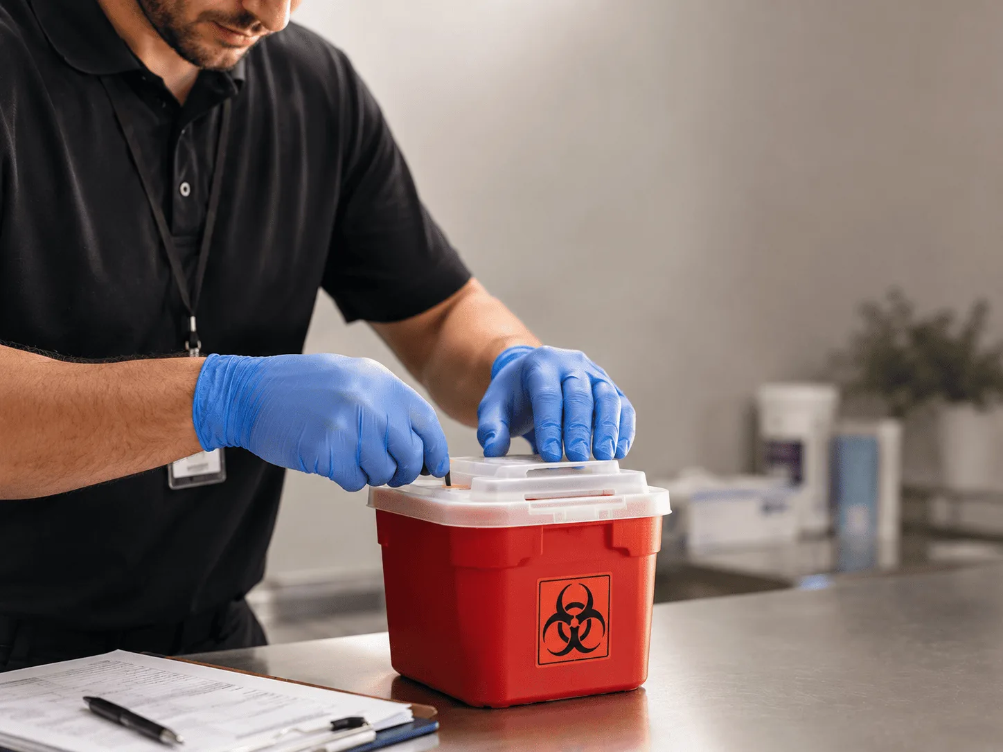 Why choose Sharps Waste Disposal in Wanette, OK